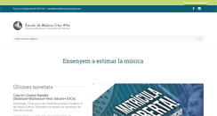 Desktop Screenshot of escolademusicacreualta.com